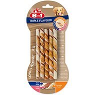 8in1 Pochúťka Triple Flavour sticks 10 ks - Maškrty pre psov