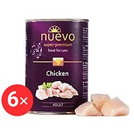 Nuevo cat adult chicken canned 6 × 400 g - Canned Food for Cats
