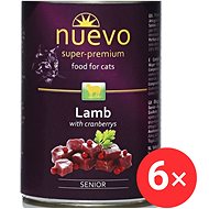Nuevo cat senior lamb with cranberries canned 6 × 400 g - Canned Food for Cats