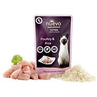 Nuevo Kitten  Food Pouch Poultry with Rice 85g - Cat Food Pouch