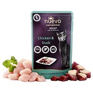 Nuevo Adult Cat Food Pouch Chicken and Duck 85g - Cat Food Pouch