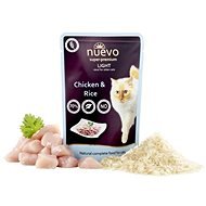 Nuevo Cat Food Pouch Light Chicken with Rice 85g - Cat Food Pouch