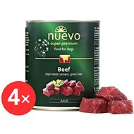 Nuevo dog adult beef canned 4 × 800 g - Canned Dog Food