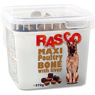 RASCO Treats Chicken Bone with Liver 6cm 570g - Dog Treats