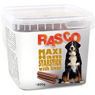 RASCO Treats Ham Star with Liver 9cm 800g - Dog Treats