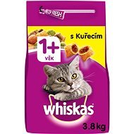 WHISKAS Dry Food with Chicken 3,8kg - Cat Kibble