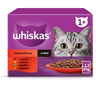 Whiskas Pouch Classic Selection in Gravy 12 x 100g - Cat Food Pouch