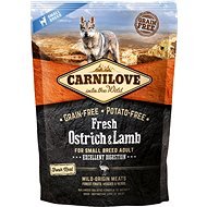 Carnilove Fresh Ostrich & Lamb Excellent Digestion for Small Breed Dogs 1.5kg - Dog Kibble