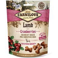 Carnilove dog crunchy snack lamb with cranberries with fresh meat 200 g - Maškrty pre psov
