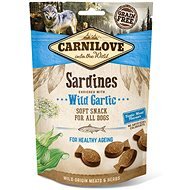 Carnilove dog semi moist sardines enriched with wild garlic 200 g - Maškrty pre psov