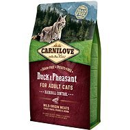 Carnilove duck & pheasant for adult cats – hairball control 2 kg - Granule pre mačky