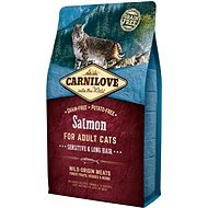 Carnilove Salmon for Adult Cats – Sensitive & Long Hair 2kg - Cat Kibble