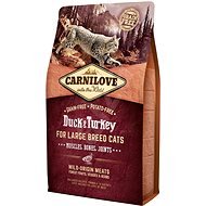 Carnilove Duck & Turkey for Large Breed Cats – Muscles, Bones, Joints 2kg - Cat Kibble