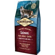Carnilove salmon for adult cats – sensitive & long hair 6 kg - Granule pre mačky