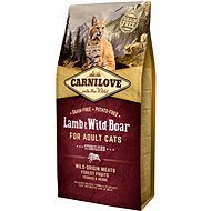Carnilove lamb & wild boar for adult cats – sterilised 6 kg - Granule pre mačky