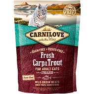Carnilove Fresh Carp & Trout for Adult Sterilized Cats 400g - Cat Kibble