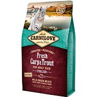 Carnilove fresh carp & trout sterilised for adult cats 2 kg - Granule pre mačky