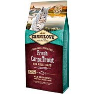 Carnilove Fresh Carp & Trout Sterilised for Adult Cats 6kg - Cat Kibble