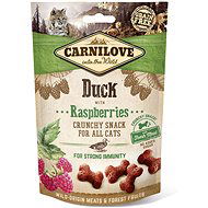 Carnilove cat crunchy snack duck with raspberries with fresh meat 50 g - Maškrty pre mačky