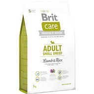 Brit Care adult small breed lamb & rice 3 kg - Granuly pre psov