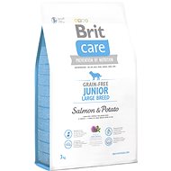 Brit Care Grain-Free Junior Large Breed Salmon & Potato 3kg - Kibble for Puppies