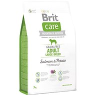 Brit Care Grain-free Adult Large Breed Salmon & Potato 3kg - Dog Kibble
