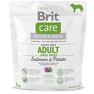 Brit Care Grain-free Adult Large Breed Salmon & Potato 1kg - Dog Kibble