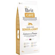 Brit Care Grain-Free Senior & Light Salmon & Potato 12kg - Dog Kibble