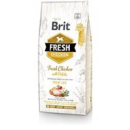 Brit Fresh chicken with potato adult great life 12 kg - Granuly pre psov