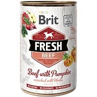 Brit Fresh Beef with Pumpkin 400g - Canned Dog Food
