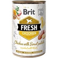 Brit Fresh chicken with sweet potato 400 g - Konzerva pre psov