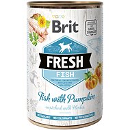 Brit Fresh Fish with Pumpkin 400 g - Canned Dog Food