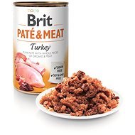 Brit Paté & Meat Turkey 400 g - Konzerva pre psov
