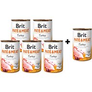 Brit Paté & Meat Turkey 400g 5 + 1 free - Pet Food Set
