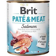 Brit Paté & Meat Salmon 800g - Canned Dog Food