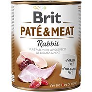 Brit Paté & Meat Rabbit 800g - Canned Dog Food