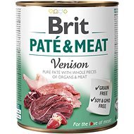 Brit Paté & Meat Venison 800 g - Konzerva pro psy