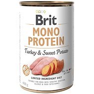Brit Mono Protein Turkey & Sweet Potato 400g - Canned Dog Food