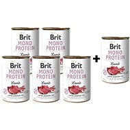 Brit Mono Protein Lamb 400g; 5 + 1 Free - Pet Food Set