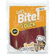 Brit Let´s Bite Fillet o'Duck 400 g - Pamlsky pro psy