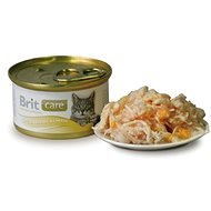 Brit Care Cat Chicken Breast & Cheese 80 g - Konzerva pre mačky