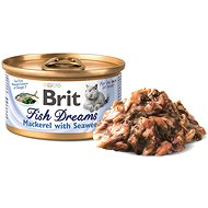 Brit Fish Dreams Mackerel & Seaweed 80g - Canned Food for Cats