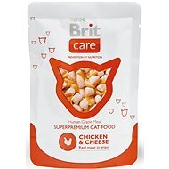 Brit Care Cat Chicken & Cheese Pouch 80g - Cat Food Pouch