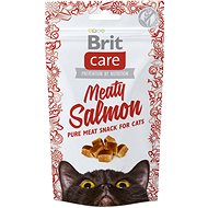 Brit Care Cat Snack Meaty Salmon 50 g - Pamlsky pro kočky