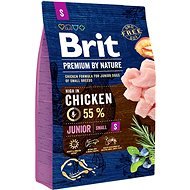 Brit Premium by Nature Junior S 3kg - Kibble for Puppies
