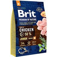 Brit Premium by Nature Junior M 3kg - Kibble for Puppies