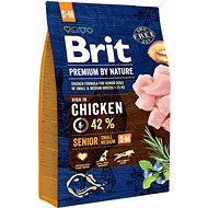 Brit Premium by Nature Senior S+M 3kg - Dog Kibble