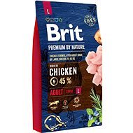 Brit Premium by Nature Adult L 8kg - Dog Kibble