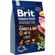 Brit Premium by Nature Light 3 kg - Granuly pre psov