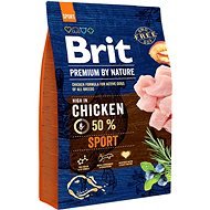 Brit Premium by Nature Sport 3 kg - Granuly pre psov